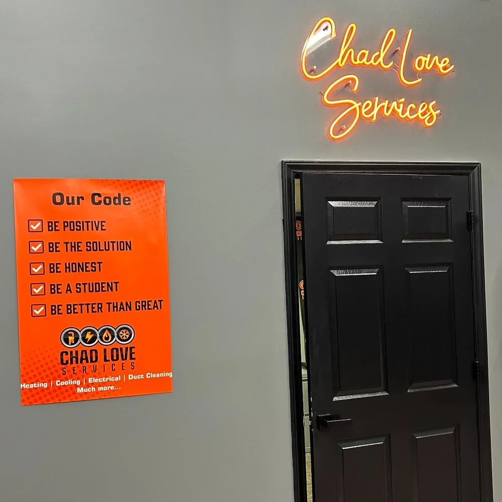 Slide of Chad Love Services