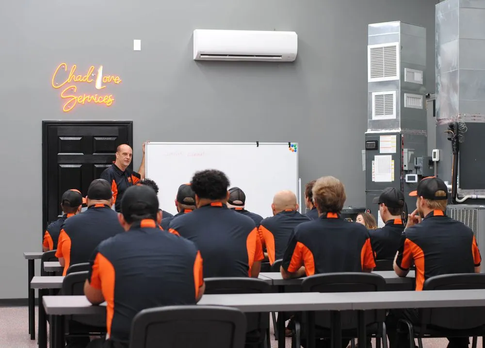 Slide of Chad Love Services