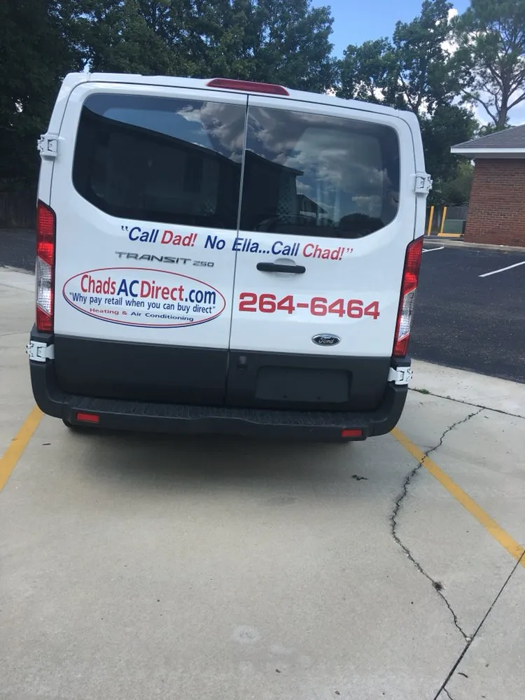 Slide of Chad's AC Direct