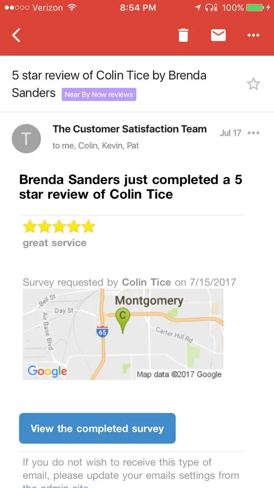 Slide of Chad's AC Direct