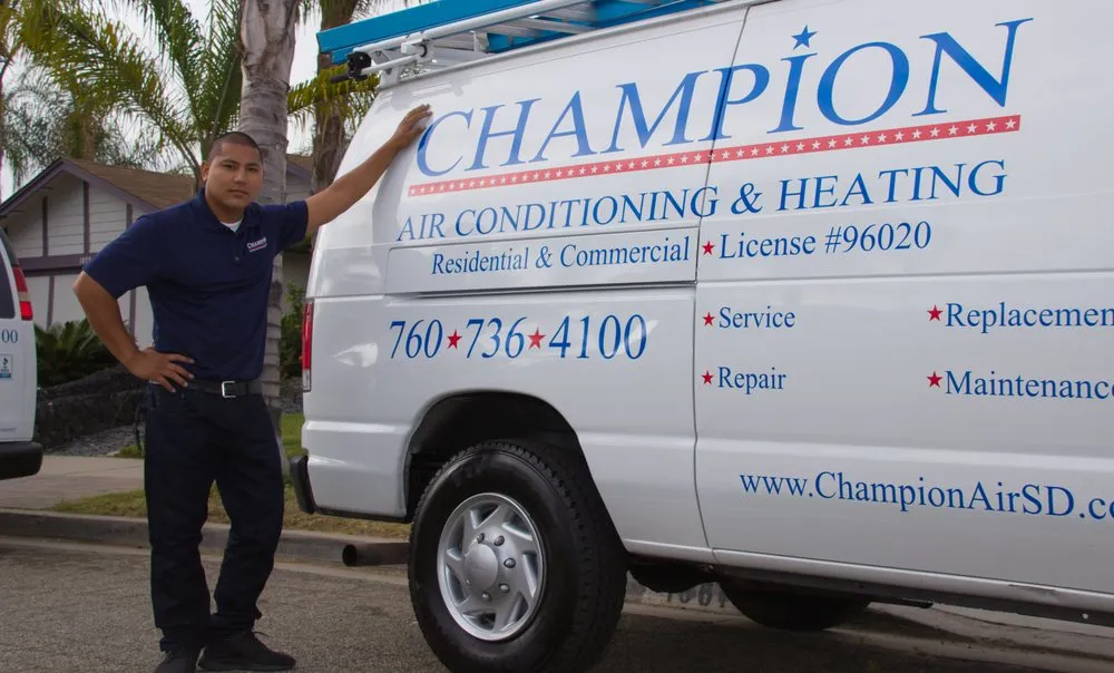 Slide of Champion Air Conditioning & Heating