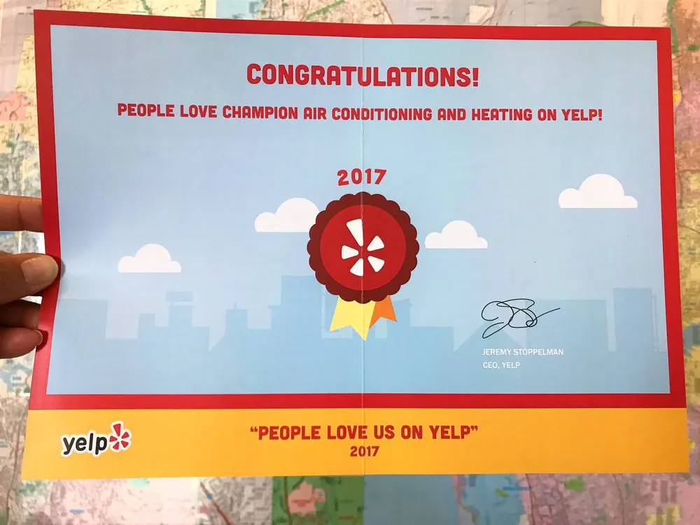 Slide of Champion Air Conditioning & Heating