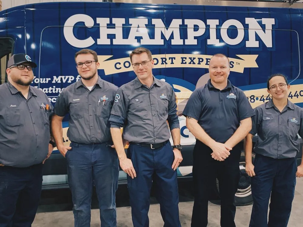 Slide of Champion Comfort Experts