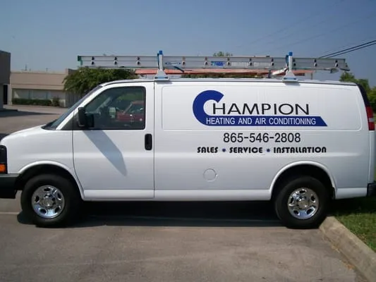 Champion Heating & Air Conditioning Logo