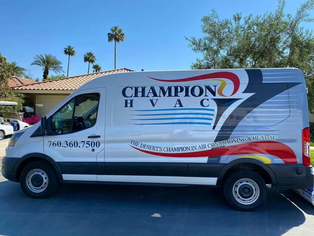 Slide of Champion HVAC