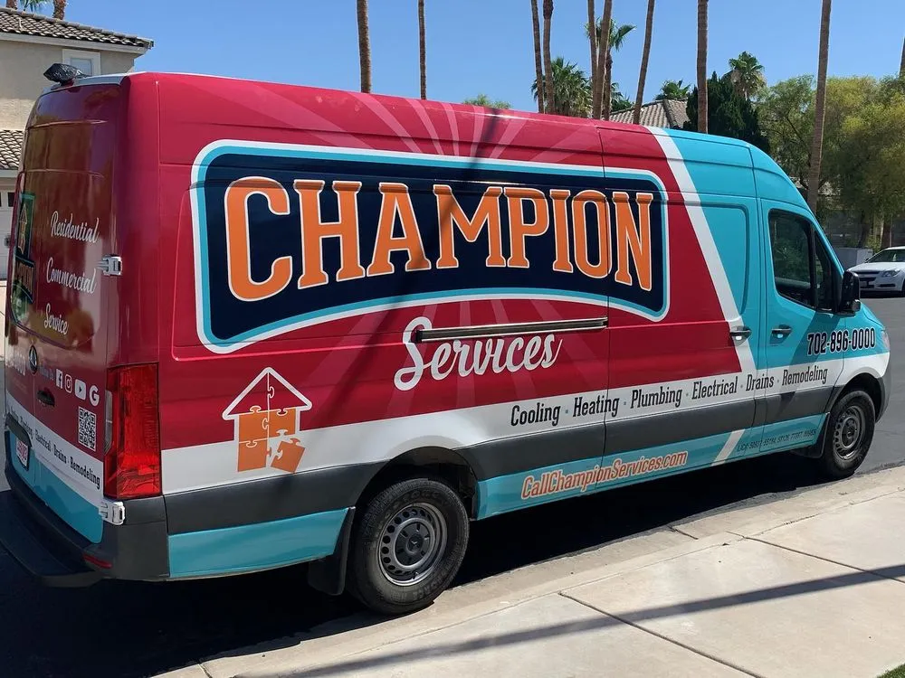 Slide of Champion Services