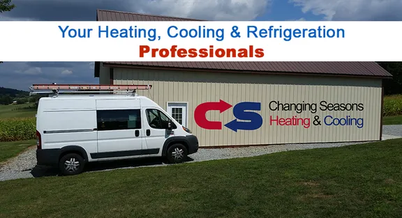 Slide of Changing Seasons Heating & Cooling