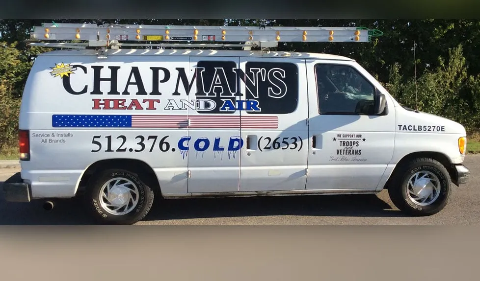 Slide of Chapman's Heat and Air