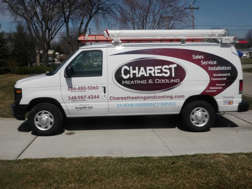 Slide of Charest Heating and Cooling