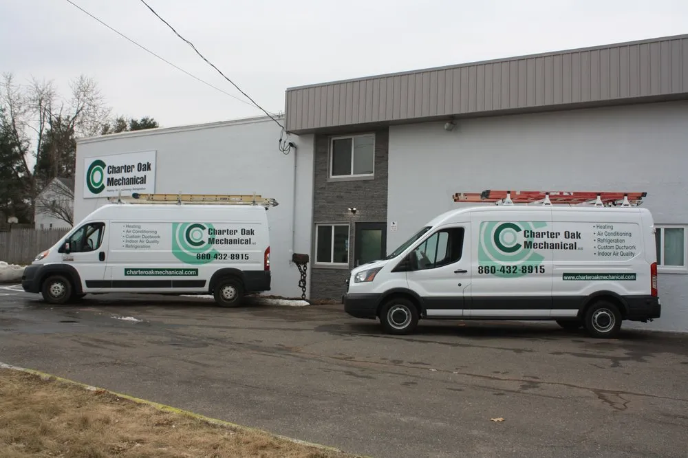 Slide of Charter Oak Mechanical Services