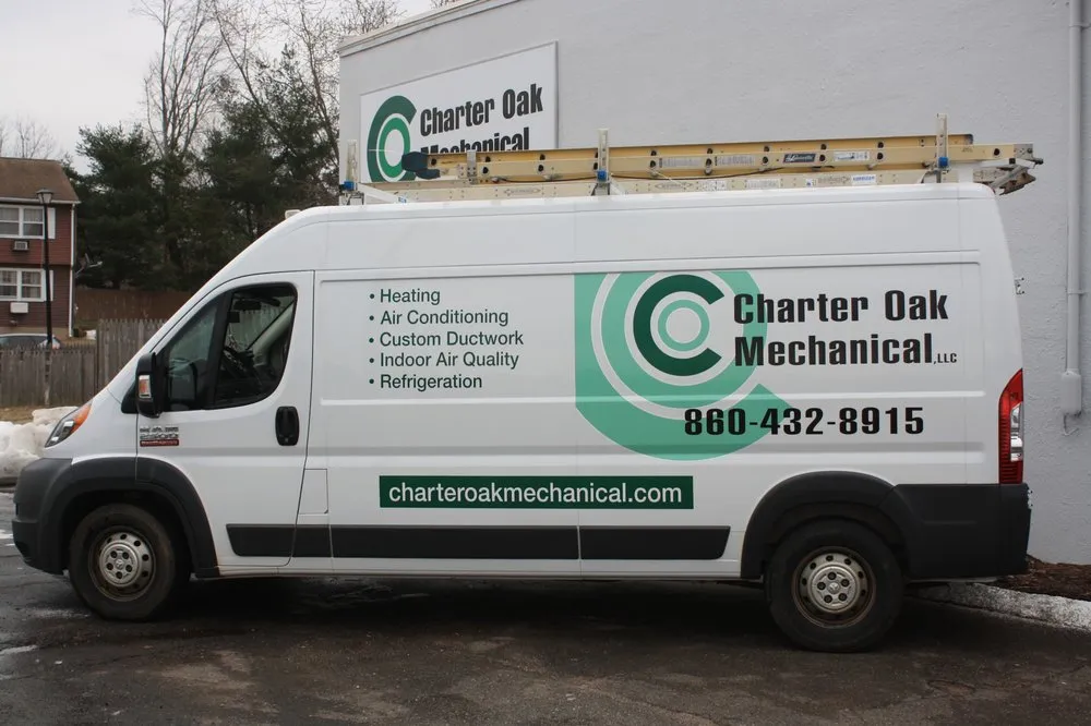 Slide of Charter Oak Mechanical Services