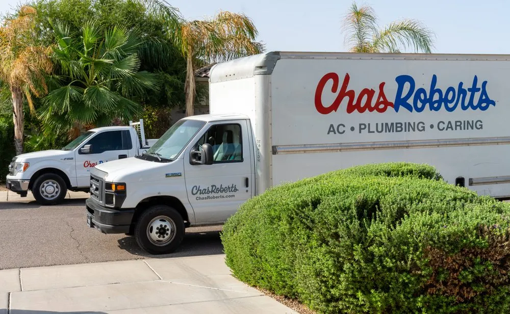 Slide of Chas Roberts AC Plumbing and Caring