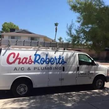 Slide of Chas Roberts AC Plumbing and Caring