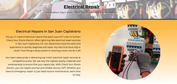 Check Your Shorts Electric