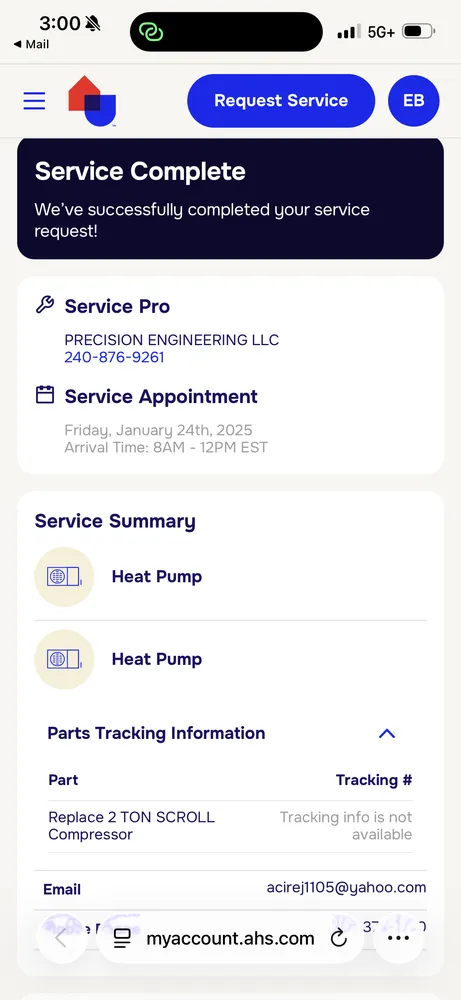 Slide of Chesapeake Comfort Systems