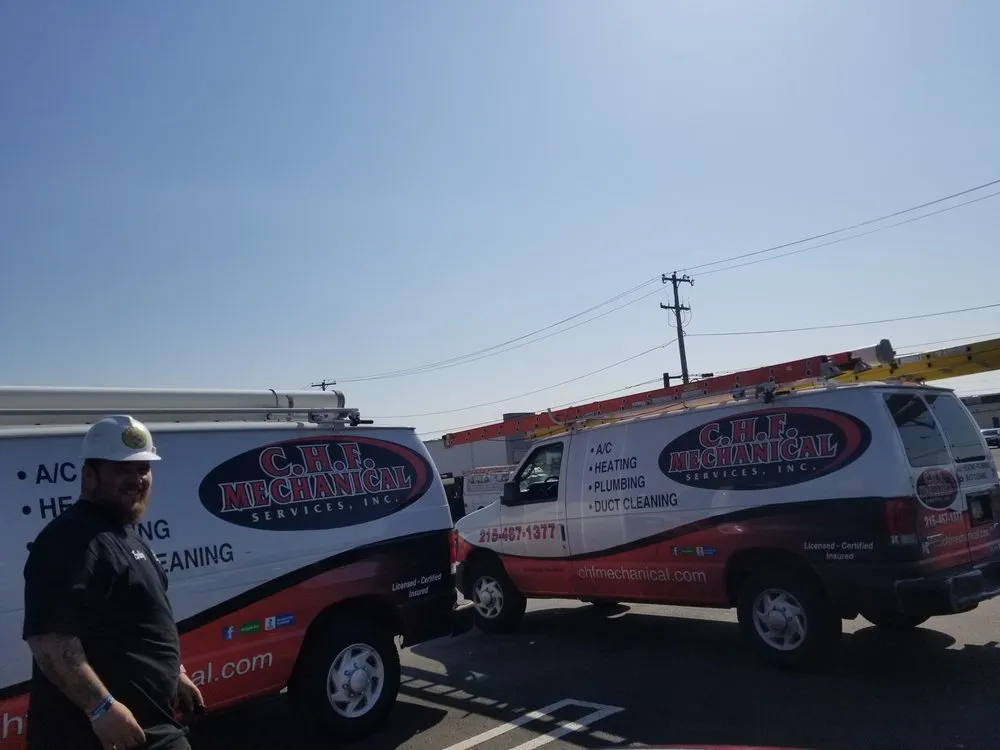 Slide of CHF Mechanical Services