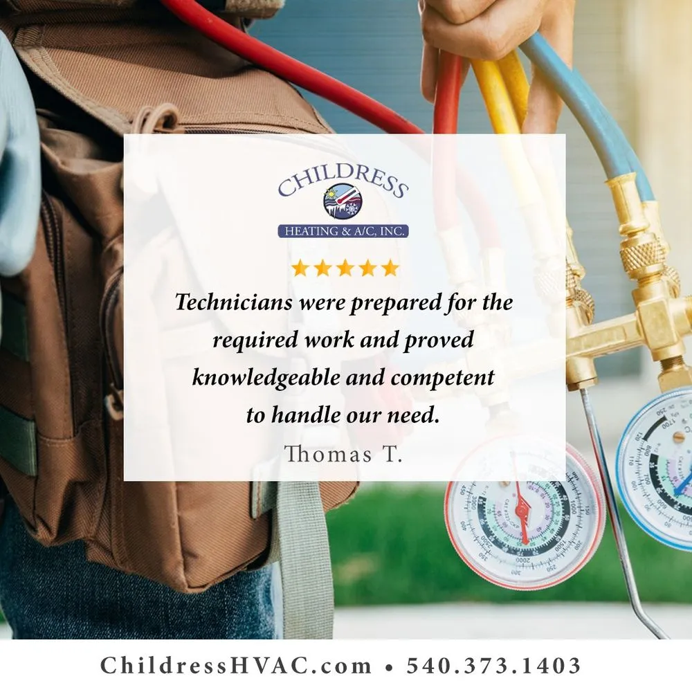 Slide of Childress Heating & AC