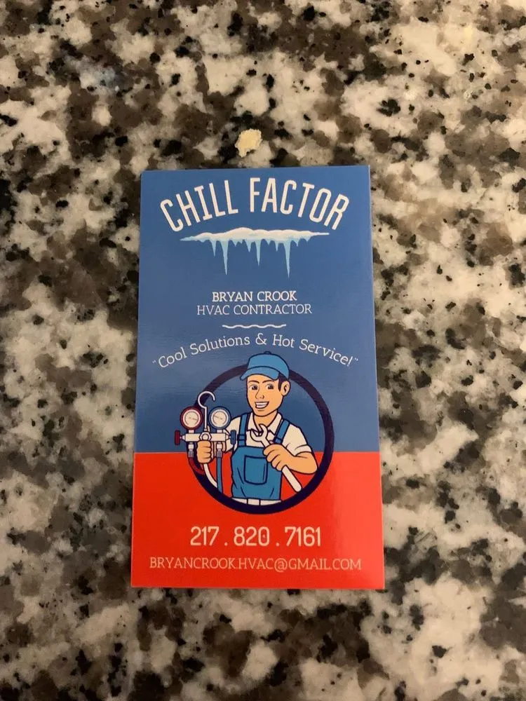 Slide of Chill Factor Heating & Cooling