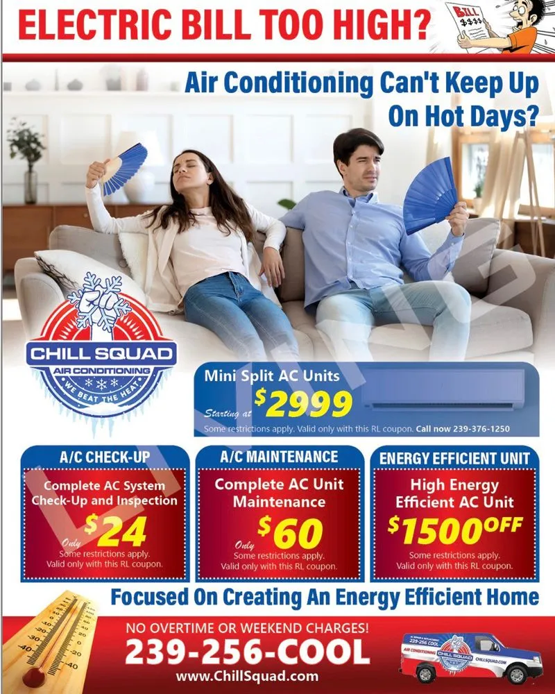 Slide of Chill Squad Air Conditioning