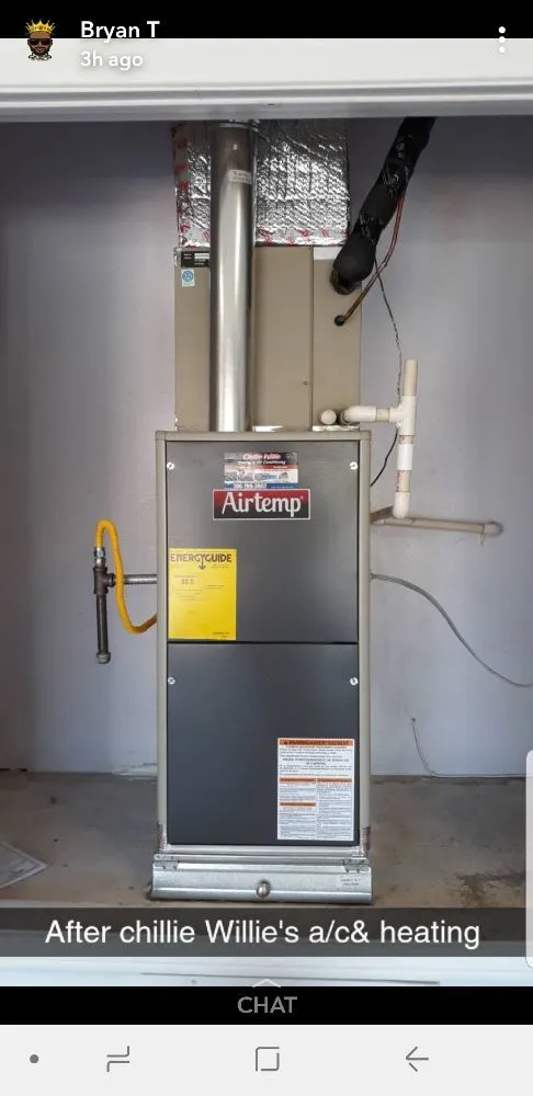 Slide of Chillie Willie Heating and Air Conditioning