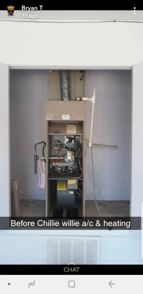 Slide of Chillie Willie Heating and Air Conditioning