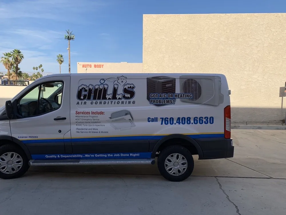 Slide of Chills Air Conditioning and Heating