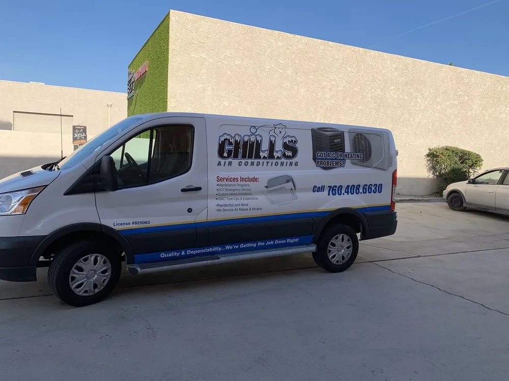 Slide of Chills Air Conditioning and Heating