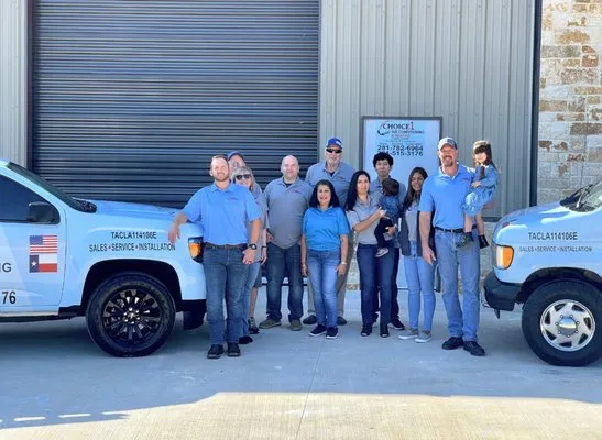 Choice 1 Air Conditioning & Heating Logo