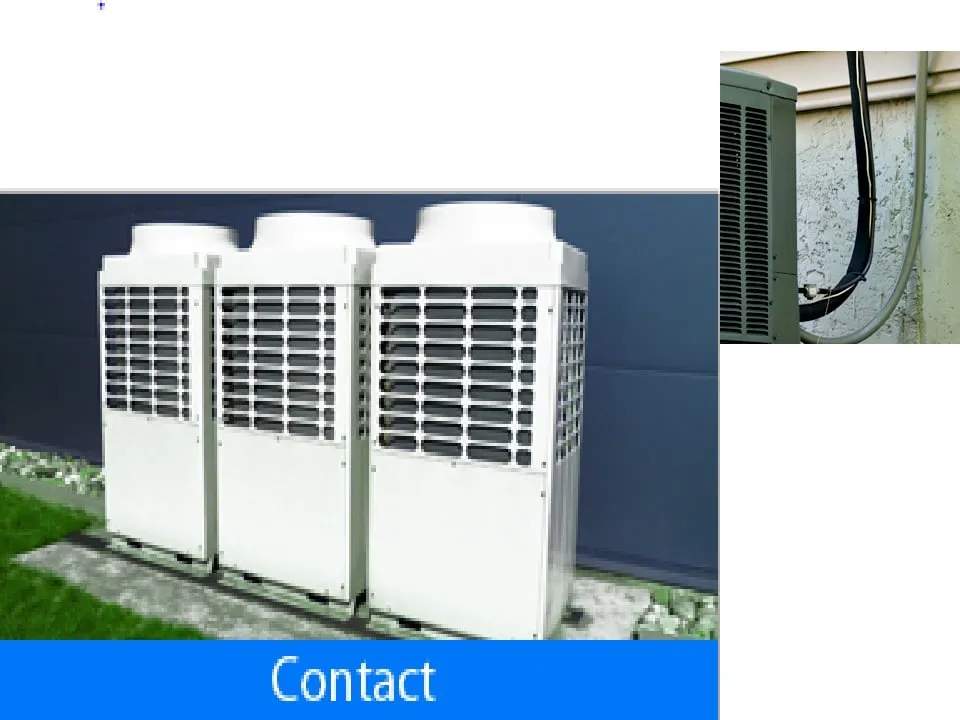 Slide of Chris' A/C Company