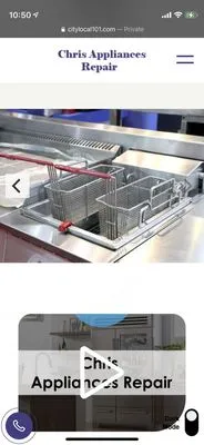 Chris Appliances Repair Logo