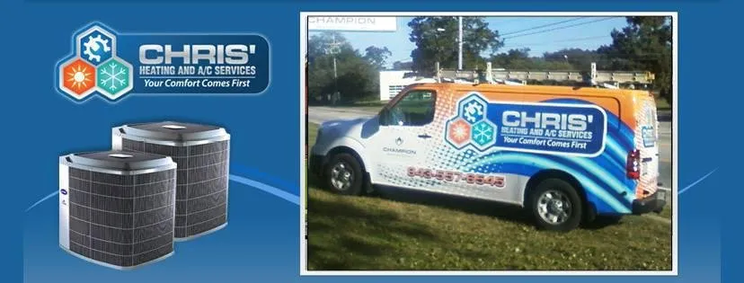 Slide of Chris' Heating & Air Conditioning Service