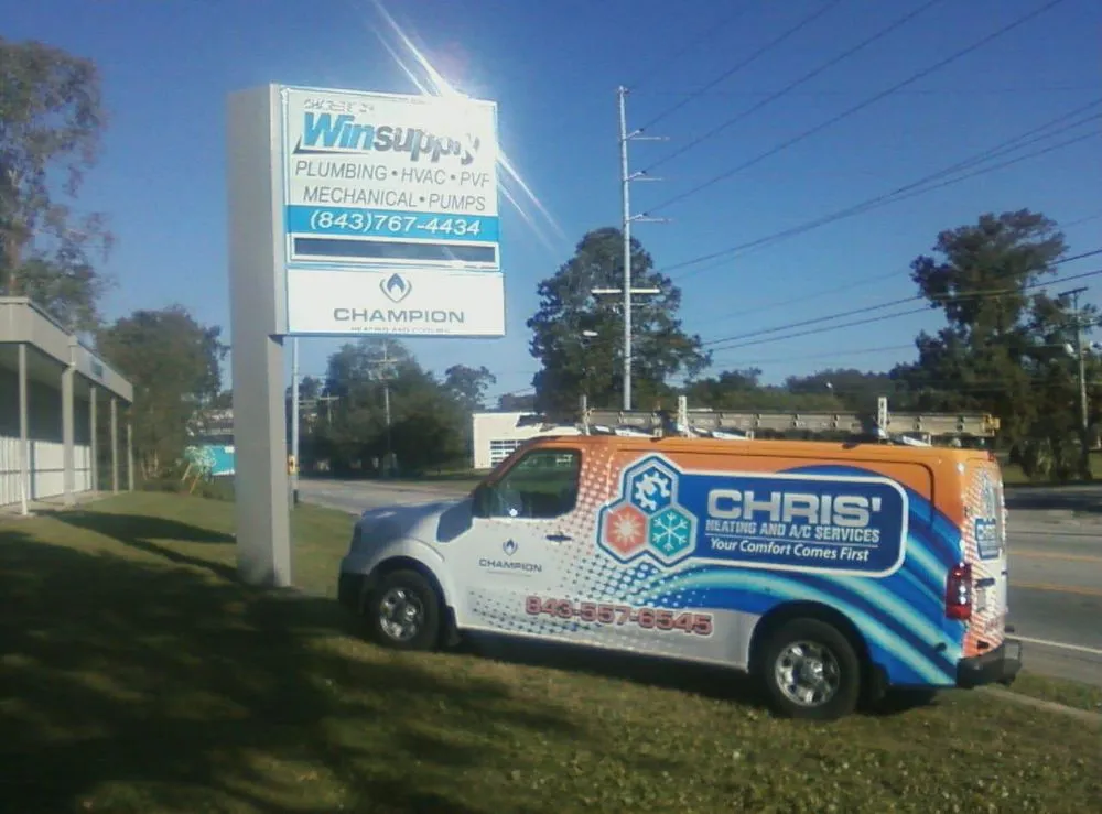 Slide of Chris' Heating & Air Conditioning Service