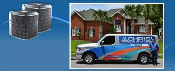 Chris' Heating & Air Conditioning Service Logo