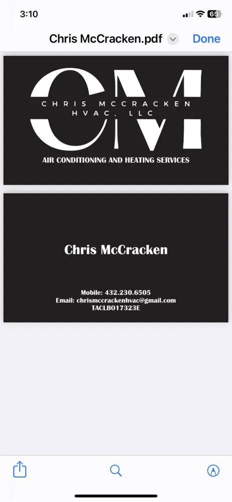 Slide of Chris McCracken HVAC
