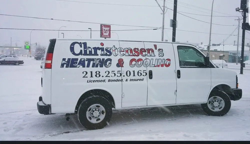 Slide of Christensen Heating and cooling