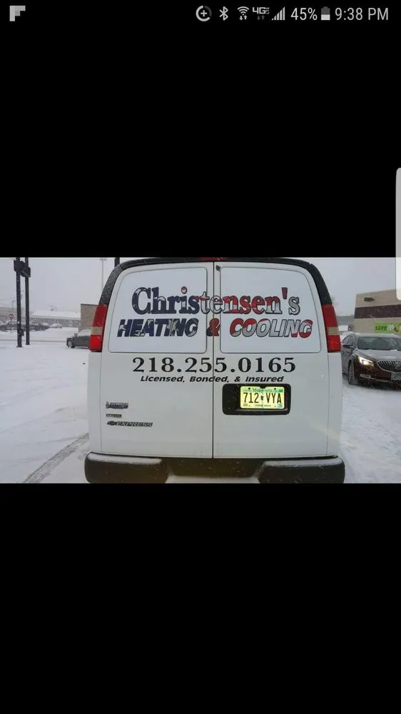 Slide of Christensen Heating and cooling