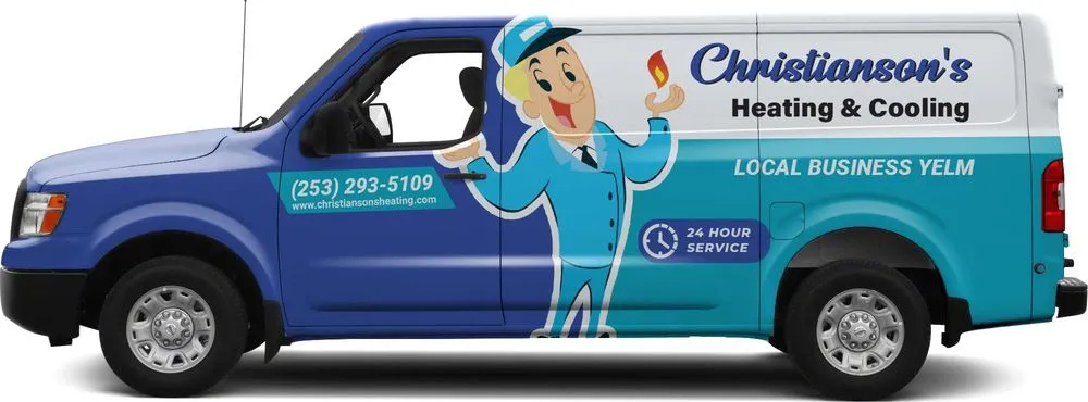 Slide of Christianson's Heating and Cooling