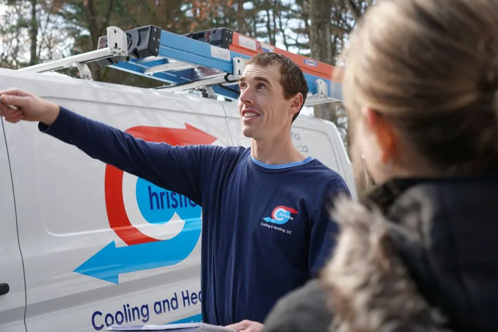 Slide of Christie Cooling and Heating