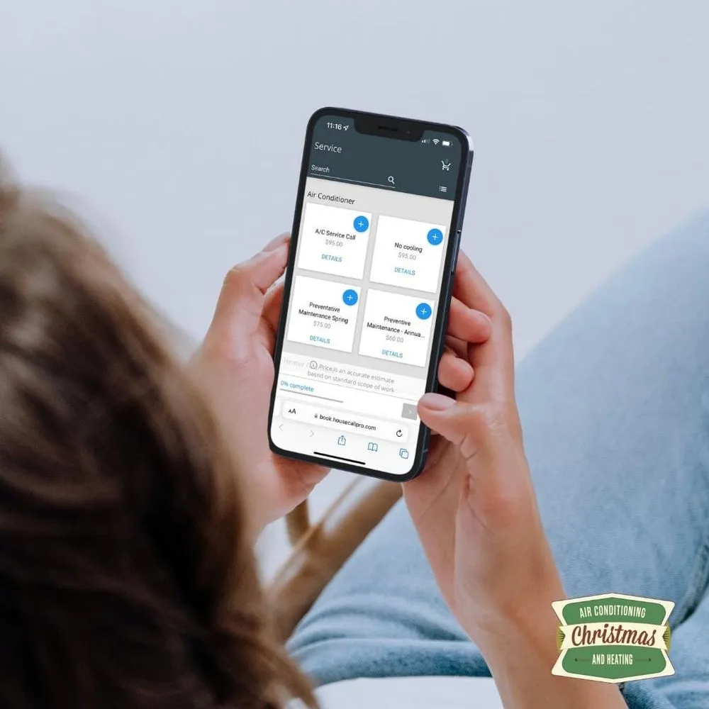 Slide of Christmas Air Conditioning & Heating