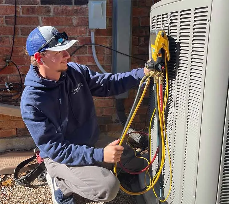 Slide of Christmas Air Conditioning and Plumbing