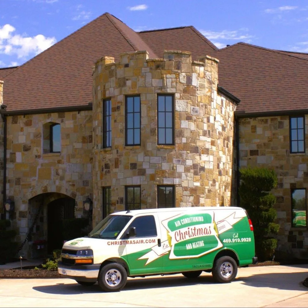 Slide of Christmas Air Conditioning and Plumbing