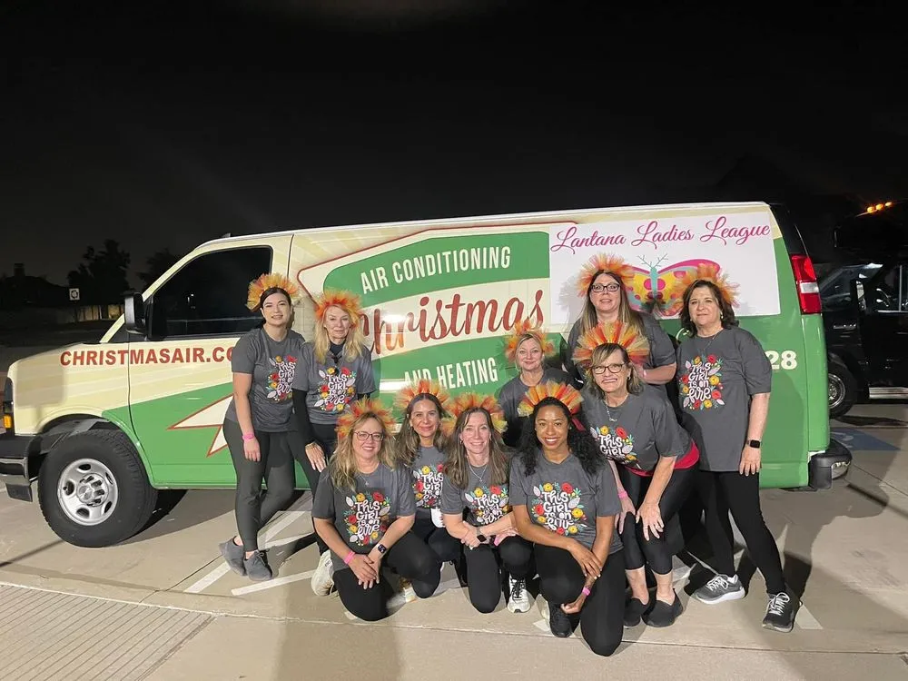 Slide of Christmas Air Conditioning and Plumbing