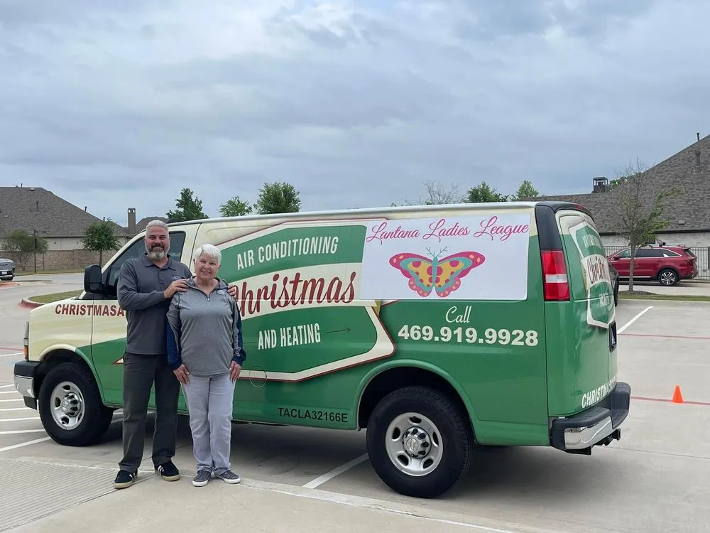 Slide of Christmas Air Conditioning and Plumbing