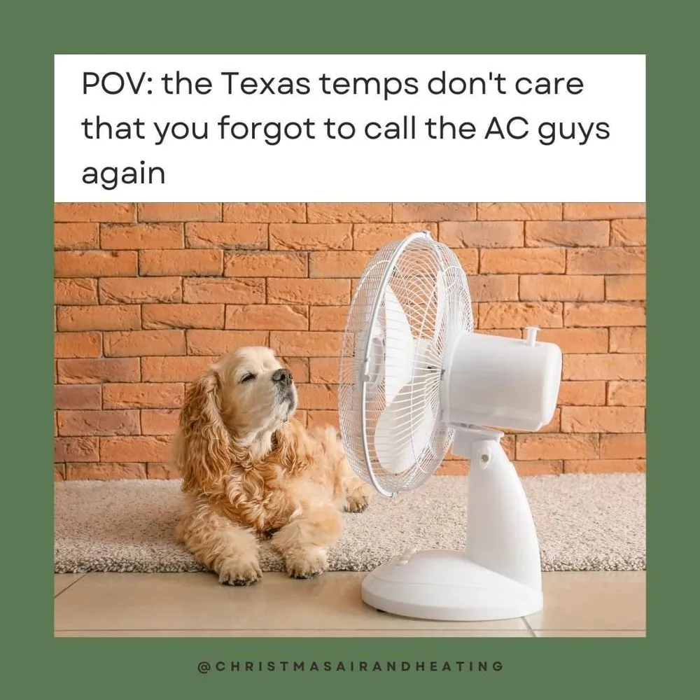 Slide of Christmas Air Conditioning and Plumbing