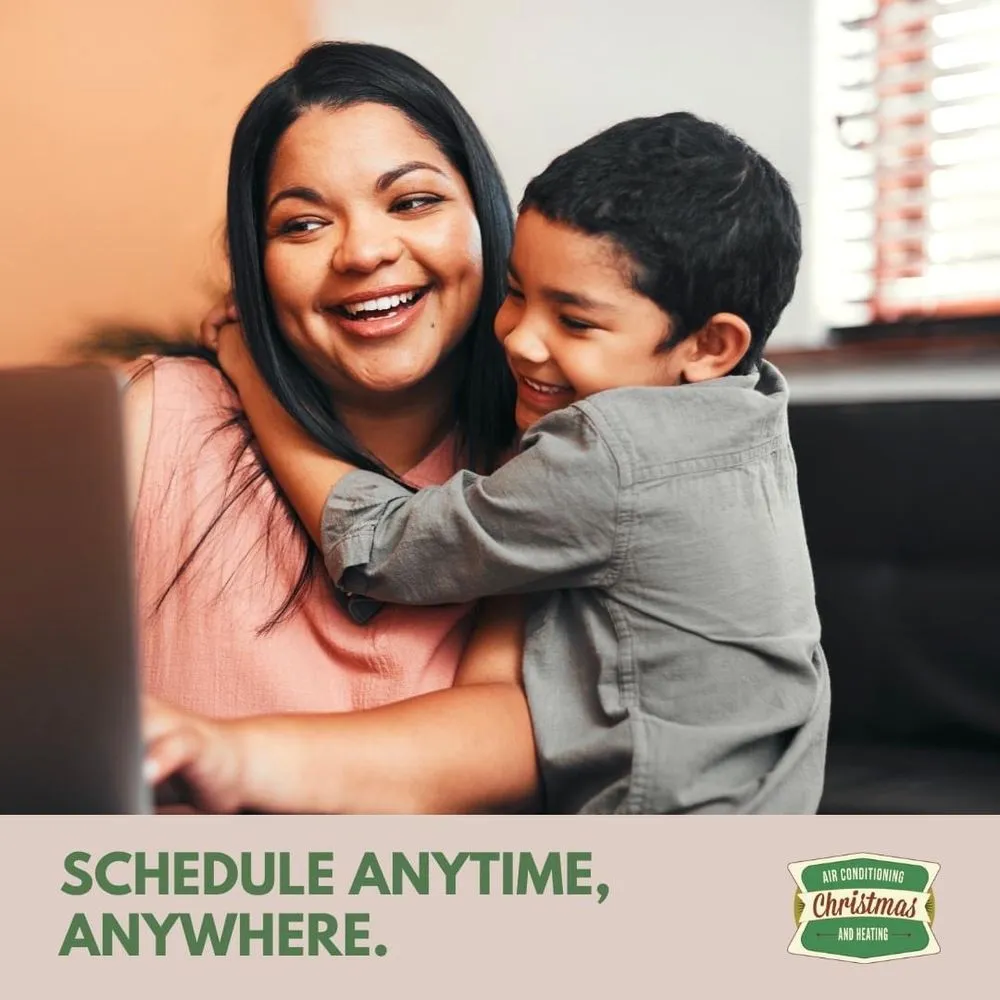 Slide of Christmas Air Conditioning and Plumbing