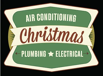 Slide of Christmas Air Conditioning and Plumbing