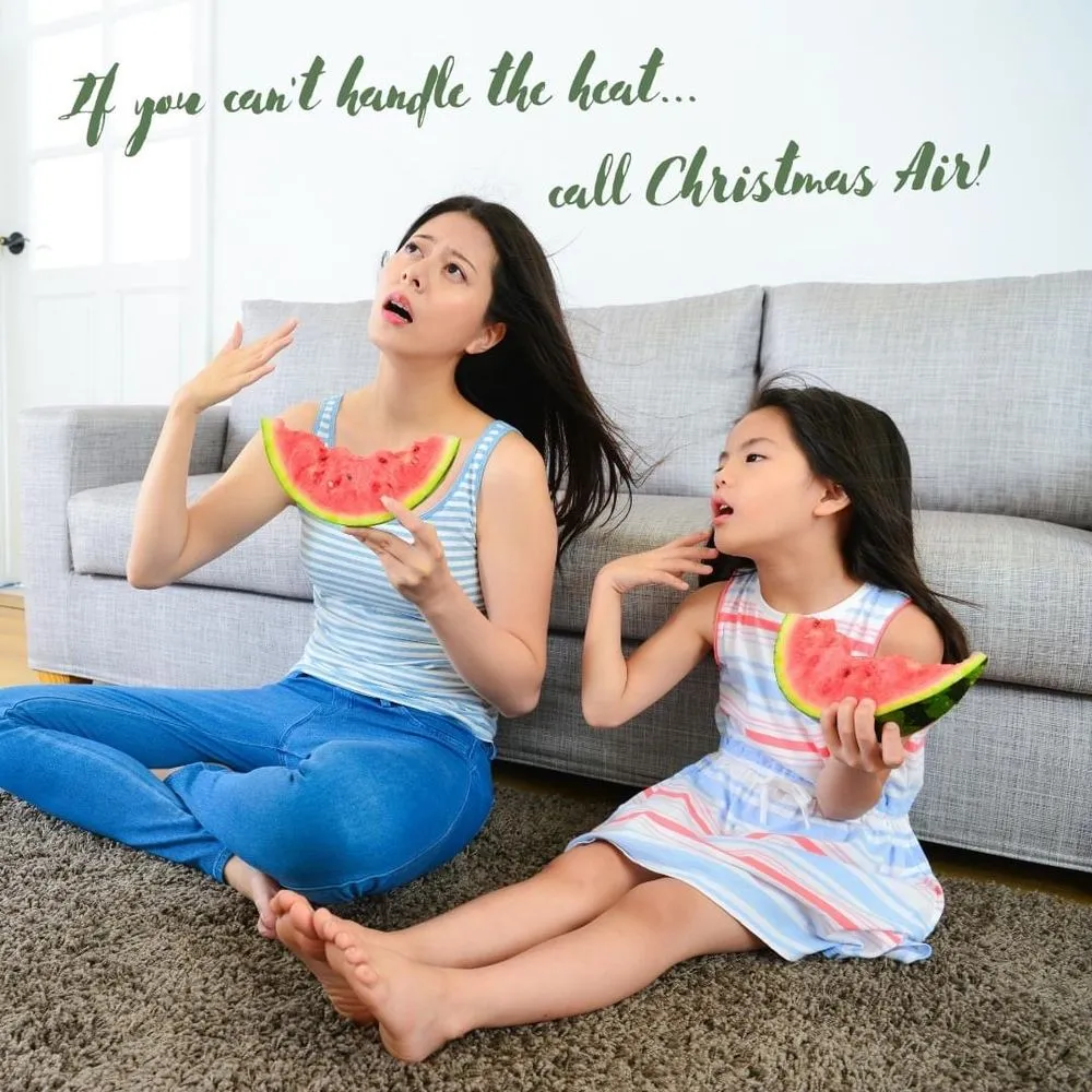 Slide of Christmas Air Conditioning and Plumbing