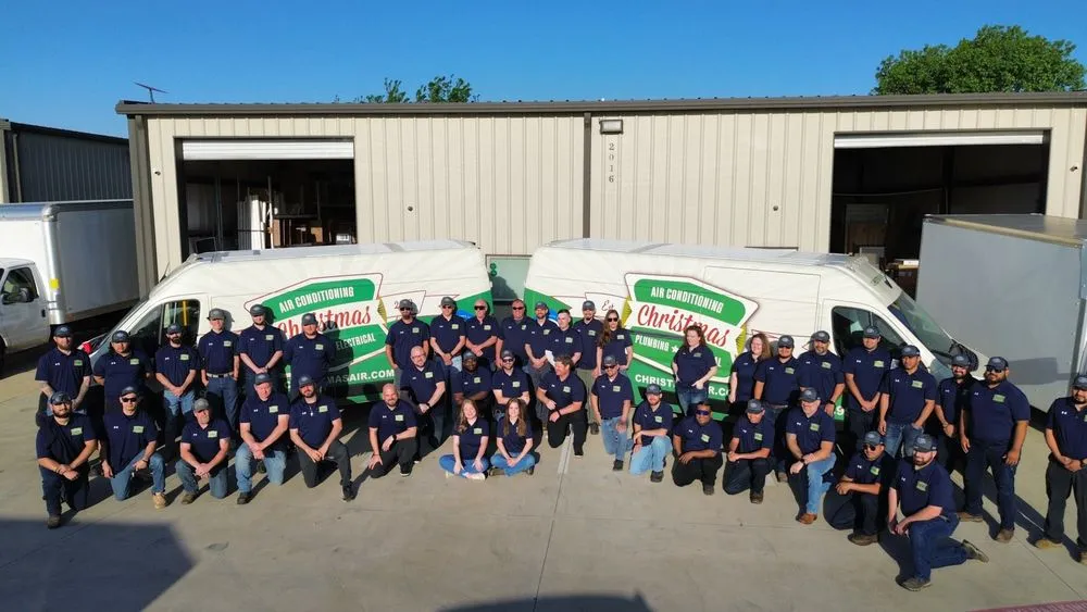 Slide of Christmas Heat and Air