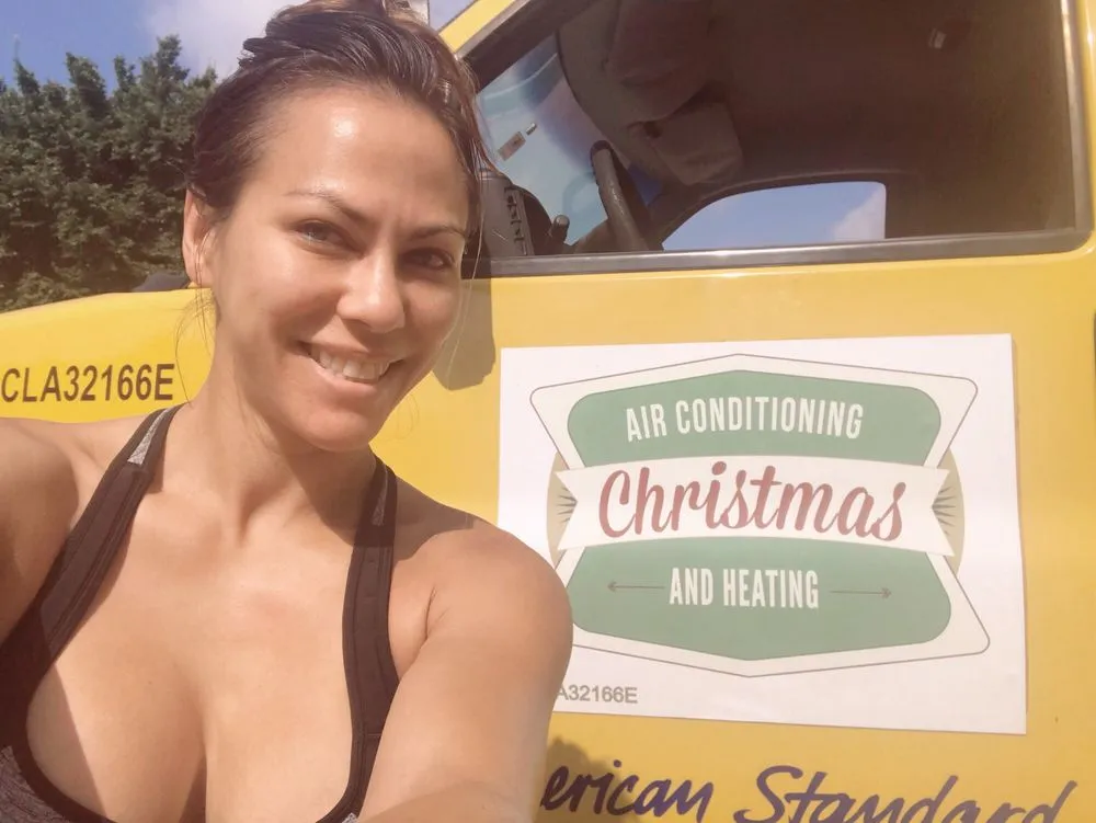 Slide of Christmas Heat and Air