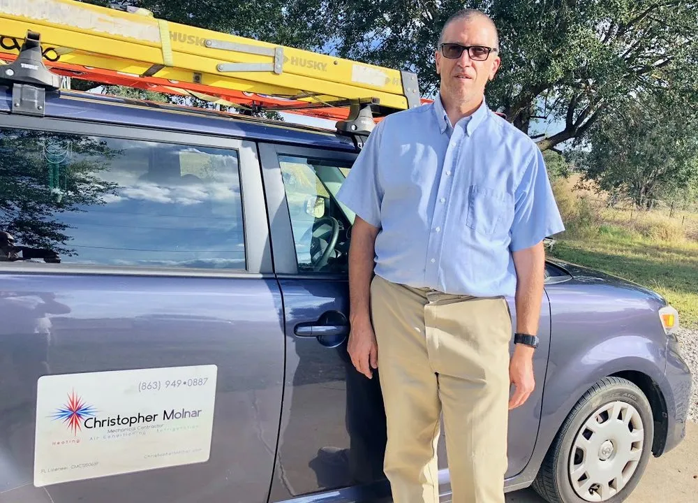 Slide of Christopher Molnar